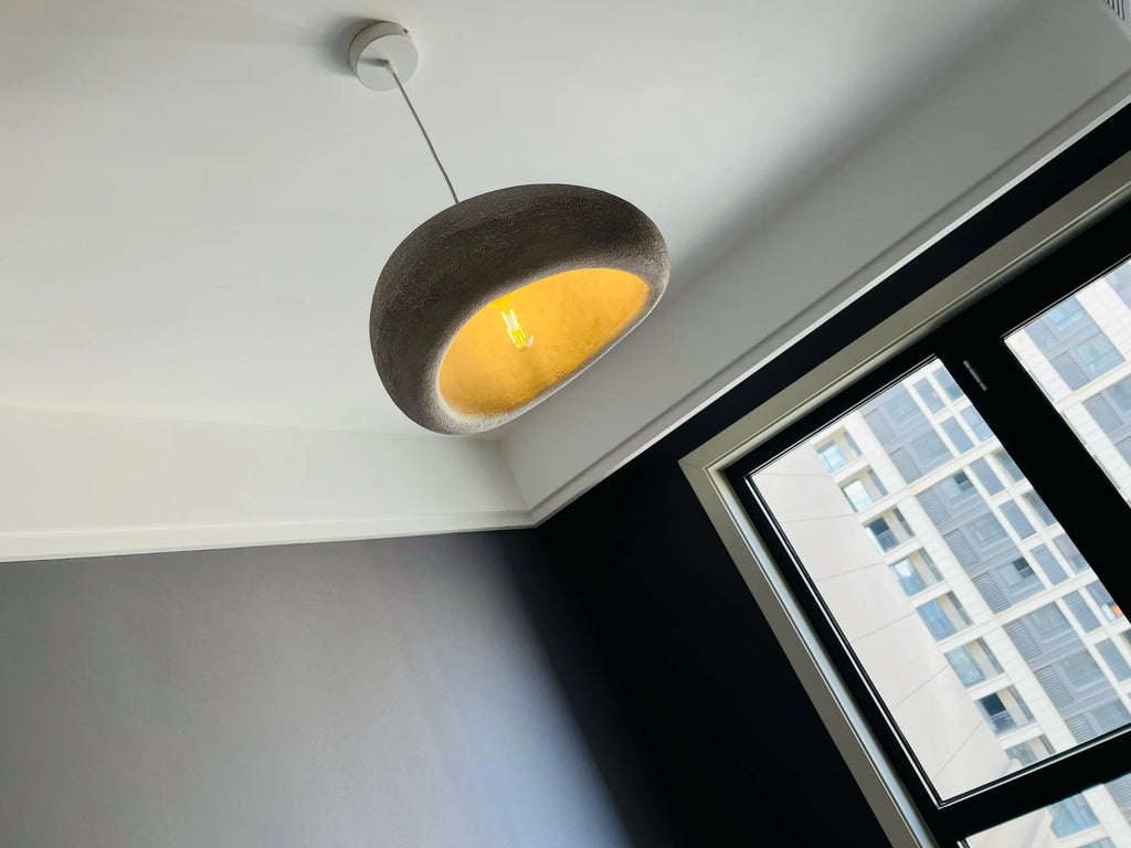 Nordic Wabi Sabi Pendant Lamps Dining Room Lighting Modern Living Room Bedroom LED Ceiling Chandelier Loft Lustre Hanging Lights
