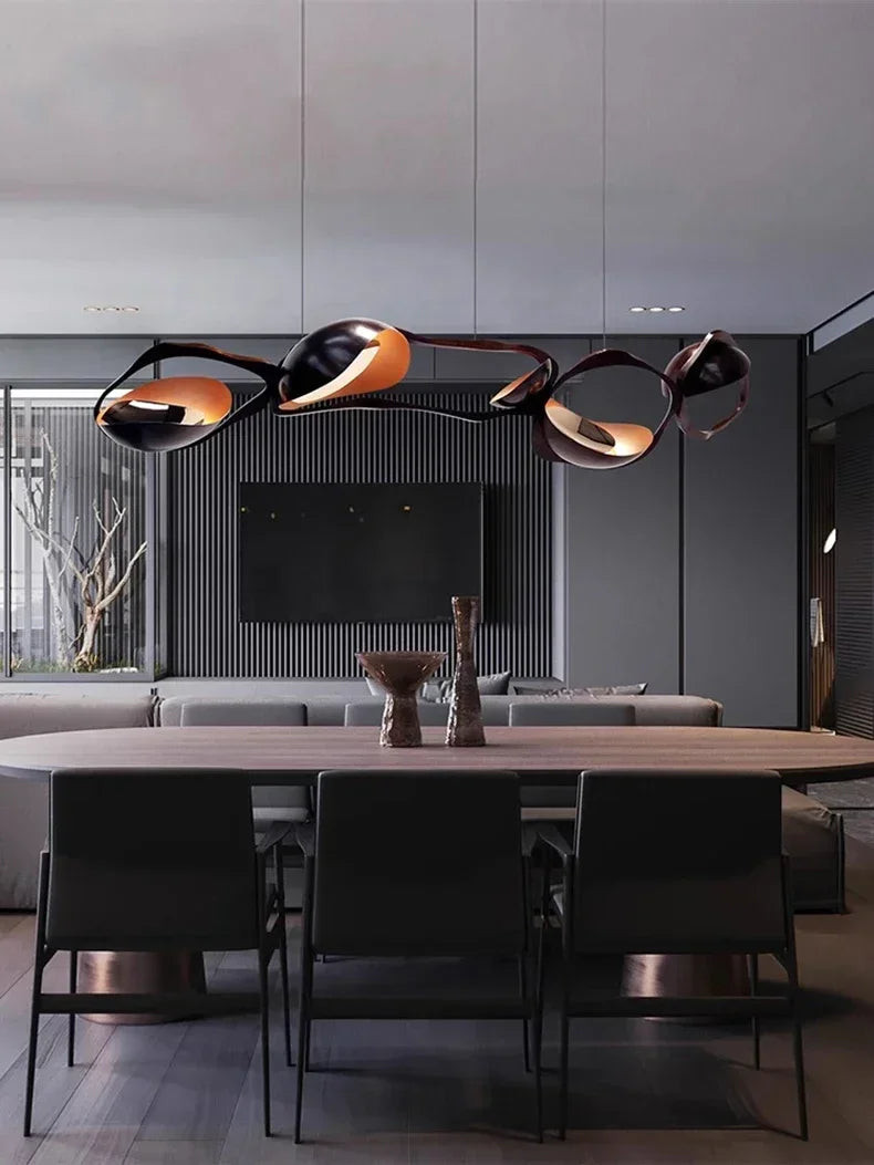 2025Nordic Minimalist LED Pendant Lights for Living Dining Room Kitchen Food Tables Designer Chandelier Home Decor Light Fixture