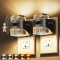 Motion Sensor Night Light, 5CCT Dimmable Plug-in, 2 Pack, Auto Dusk to Dawn for Hallway Bathroom