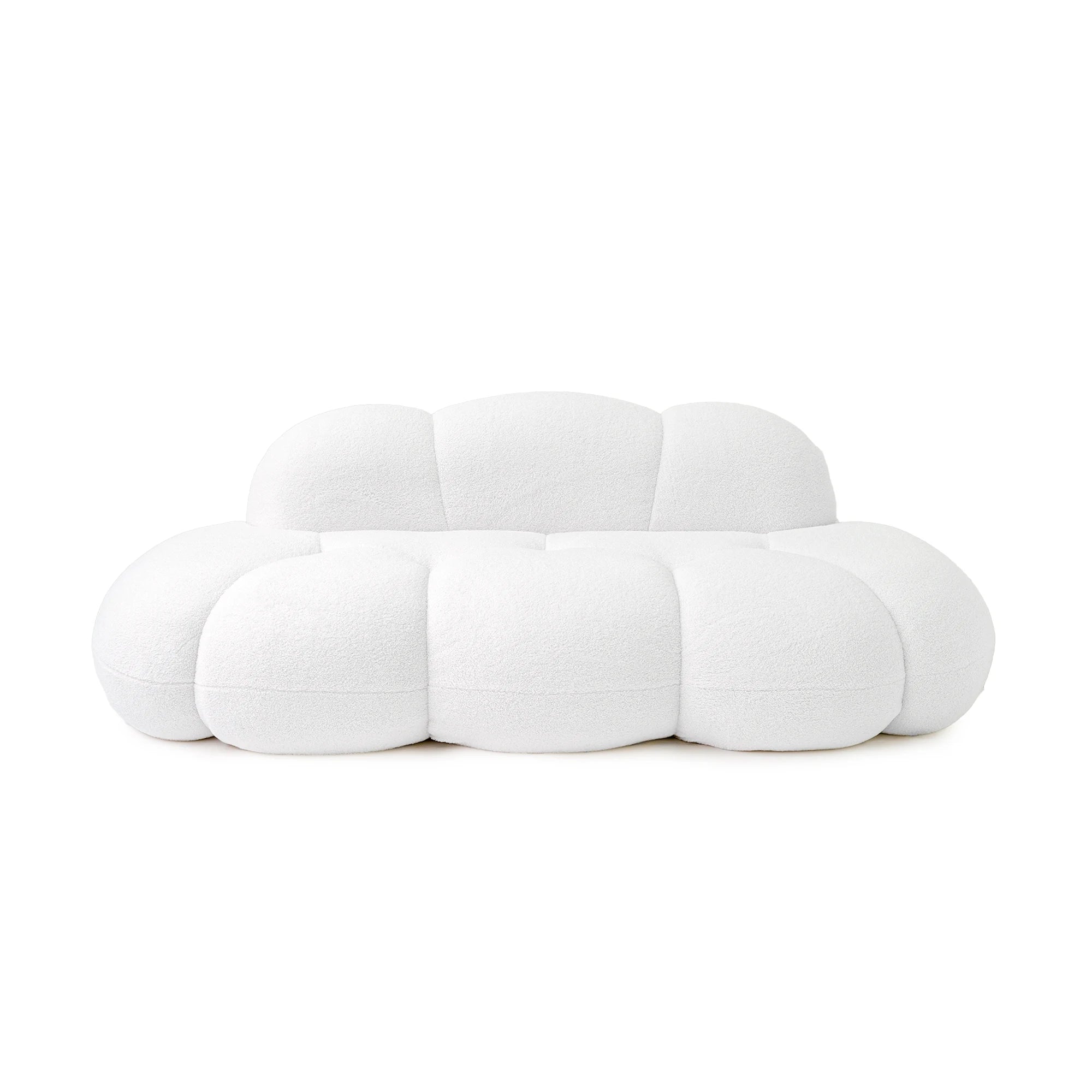 Sdorens Modern Cloud Shaped Couches for Living Room Comfy Upholstered Cloud Shaped Leisure Sofa Couch for Bedroom Apartment