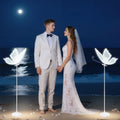 2PCS 23.6" Wedding Butterfly LED Floor Lamp Butterfly Wedding Lights Butterfly Creative Ceiling Lamp Adjustable Height 48W 110V